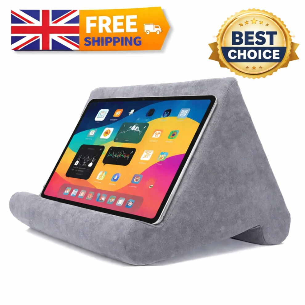 Multi Angle Pillow Lap Stand For Ipad Tablet Laptop Soft Cushion Holder For Bed 194343045382