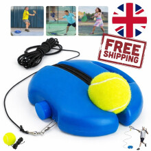 Tennis Trainer Training Practice Self-Study Rebound Balls Back Base Tool w/Ball*