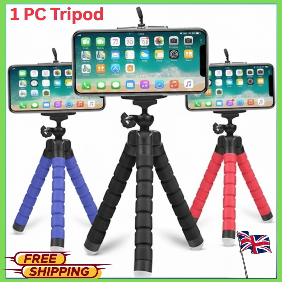 Mini Octopus Tripod Stand Grip Flexible Holder For Mobile Phone Camera Universal 194343045573
