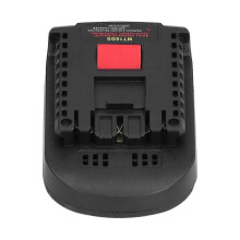 Batterijadapter 18V temperatuurbestendig, geschikt voor lithiumbatterijen, gereedschap van Makita tot Bosch MT18BS