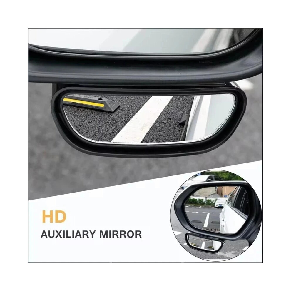 Auto Mirror Adjustable Wide Angle Side Rear Mirror Blind Spot Convex Mirrors For 404834091836