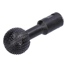 Kogelslijpkop, bolvormige vijl, metalen kogel, graveerboor, freesgereedschap voor haakse slijper, 10 mm