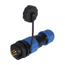 Luchtvaartstekker, veilige, betrouwbare, oxidatiebestendige, duurzame en compacte connector voor programmeerbare machines (7-pins (5A))