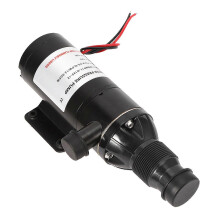 12V 45LPM 12GPM afvalwaterpomp, zelfaanzuigend, geluidsarm, voor schepen, boten, campers, toiletten en landbouwdoeleinden.