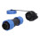 Luftfahrtstecker, 3-polig, wasserdicht, für Computer, 250 V, 10 A 1
