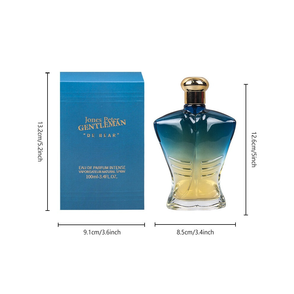 Kouyi (4057-2) Nude Men's Perfume, Long Lasting Oriental Ocean Gentleman Fragrance