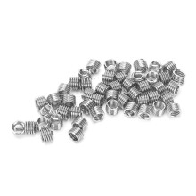 50 stuks draadschroefdraadinzetstukken, schroefbussen, gereedschap voor reparatie en bescherming van schroefdraad, Amerikaanse eenheden 10-24x1,5D