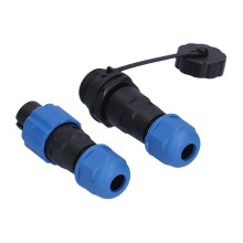 Luftfahrt-Kabelsteckerbuchse 1 bis 7 Pins Starke Verbindung Gute Korrosionsbeständigkeit Kabelstecker Luftfahrtstecker 4 Pins (250V 5A)