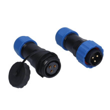 Luchtvaartstekker IP68 waterdichte connector mannelijk/vrouwelijk stootklem 380V SP203 pin