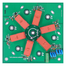 Module de commutation d'antenne 6:1 coaxial à distance, composant de produit fini 1,8 MHz‑60 MHz SO‑239
