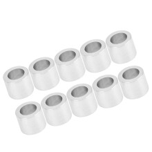 Aluminiumlegering afstandsstuk cilindrische pakking tussenruimte steun accessoires buitendiameter 6 mm lengte 5 mm