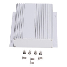 Caja de proyecto de aleación de aluminio, carcasa de refrigeración para placa de circuito impreso, caja de conexiones electrónicas DIY