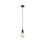 Searchlight Sospensione Contemporanea ADJUSTABLE Acciaio Nero Alluminio 1 Luce E27 1