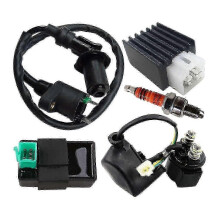 Elektrische kit voor crossmotoren van 50cc, 70cc, 90cc, 110cc en 125cc, inclusief bougie.