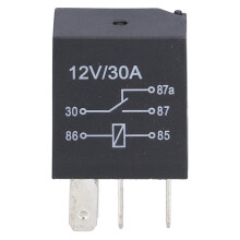 10 stuks paarse relais 12V 30A waterdichte set voor auto mistlampen airconditioning 5-pins