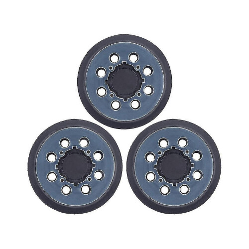 3-Pack 5" 8-Hole Sanding Backing Pad for DWE6423 Sander, Hook & Loop Dust Extraction Pad