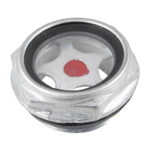 26mm Male Threaded Oil Level Sight Glass for Metal Air Compressor Gauge