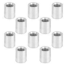 10 Stück runde Abstandshalter der Serie 3501 für Stützkonstruktionen, M4 x 0,7 mm, Länge: ca. 7 mm