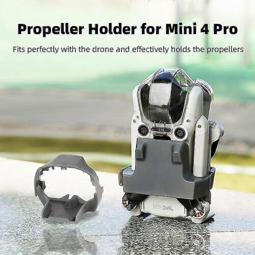 DJI Mini 4 Pro Drone Propeller Holder & Stabiliser Bundle, Compatible Accessories