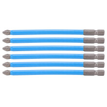 10Pcs PH2 Electric Cross Screwdriver Bits 125mm Non Slip Magnetic Bits Set Supply