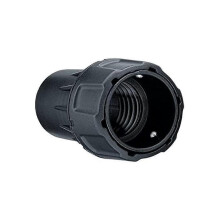 Conector rápido universal DeWalt DWV9000 para manguera de aspiración/extracción de polvo, compatible con multiherramientas.