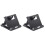 Double Folding Adjustable Tablet Stand for iPad, Portable Sturdy Desktop Holder Support 1