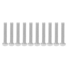 10 Stück Sechskantschrauben, hochfeste Hardware-Werkzeuge aus Edelstahl 304 für M8x50-Schrauben