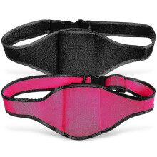 Set van 2 verstelbare microfoonriemhouders, draadloze microfoon heuptas met stevige riemclip