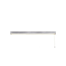 Applique Contemporanea Venti Alluminio Cromo Bianco Led 25,68W 3000K
