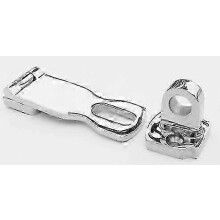Stainless Steel Turning Padlock Hasp for Marine Grade Door Security