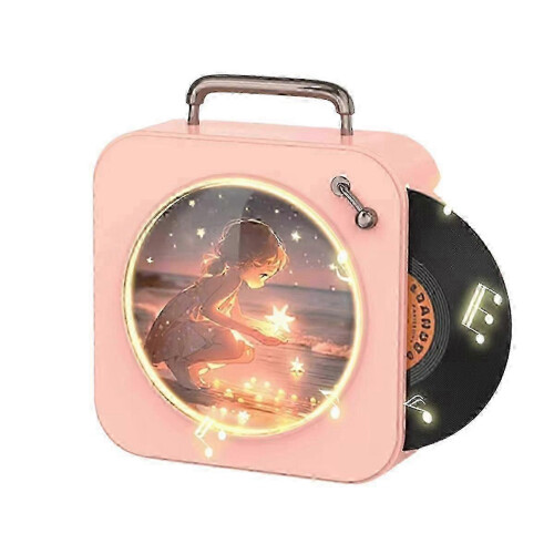Bluetooth Enabled CD Player for Home with Retro Style and Stereo Sound