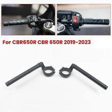 Semimanillares negros para horquilla de motocicleta CBR650R 2019-2023 (par)