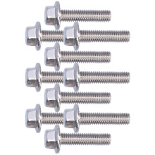 10 stuks flensbouten met zeskantkop, roestvrij staal 304, schroeven, accessoire M5 10/12/16/20/25/30/35/40mm M5x20