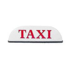 12V weiße magnetische LED-Taxi-Dachleuchte-Taxi-Kontrollleuchte