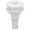 Boat Scupper Drain Hose Connector 3/4" ABS White Through-Hull Replacement Outlet 1