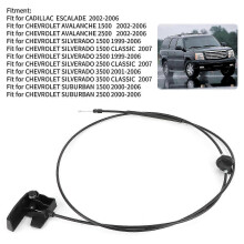 Motorkapopenerkabel 15142953 voor Chevy Silverado Suburban
