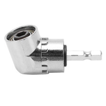 105?? Bit Driver Elbow Hex Shank Screwdriver Extension Magnetic Socket Electric Drill Adapter
