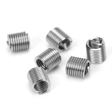 100 stuks schroefdraadinzetstukken mannelijk/vrouwelijk, reduceermoer reparatiegereedschap, roestvrijstalen bevestigingsmiddel M4x0.72D