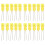 20pcs 3mm DIY LED Diode Portable Light Emitting Diodes for Science Project ExperimentYellow Light 3