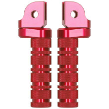 Reposapiés delantero de motocicleta, modificación de aluminio CNC para YAMAHA MT-03 MT-07 MT-09 MT-10 MT-25Red