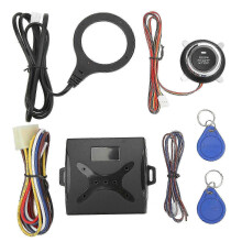 12V Car Push to Start Stop Engine Button Keyless System