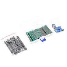 Kit van 100 dubbelzijdige printplaten (PCB's) voor universele elektronische prototypes.