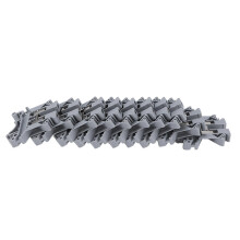 100 Stück Schraubklemmenblock für DIN-Schienenmontage, elektrische Crimp-Anschlüsse, 690 V, 32 A, 2,5 B