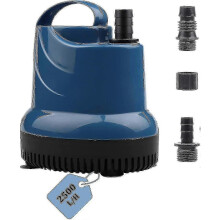Wasserpumpe für Gartenbrunnen, Tauchpumpe 2500L/H 40W Minipumpe mit 2,5m Kabel.