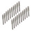 20Pcs Chainsaw Sharpener Burr Grinding Head Rotating File Sharpening Tool Set KitSilver 4mm 1
