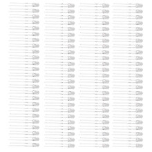 100 Pcs LED Diode 3mm 8 Colors LED Luminous Color Lamp Electronic Components Kit 3VYellow