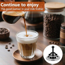 3 stuks garde en veertjes voor Nespresso Aeroccino 3/4/Plus, vervangingsonderdelen voor melkschuimer.