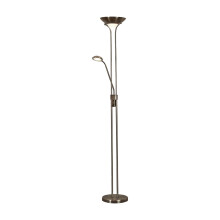 Piantana Contemporaneo Mother Child Acciaio ADJUSTABLE Vetro Led 15,41W 3000K