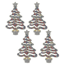 Festliche Weihnachtsohrringe für Damen mit farbenfrohen Weihnachtsmotiven und niedlichem Schmuck