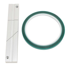 1/4 10 inch tape-splitsingsset, professionele vervangende open spoel geluidssplitsingsset van aluminiumlegering, tape-splitsingsblok voor Revoxsonido